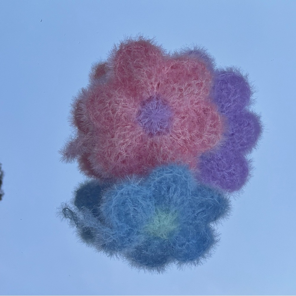 Flower Dish Scrubbie